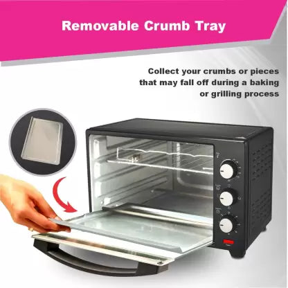 Inalsa 16-Litre Quick Chef 16BK Oven Toaster Grill (OTG)  (Black) Inalsa 16-Litre Quick Chef 16BK Oven Toaster Grill (OTG)  (Black)